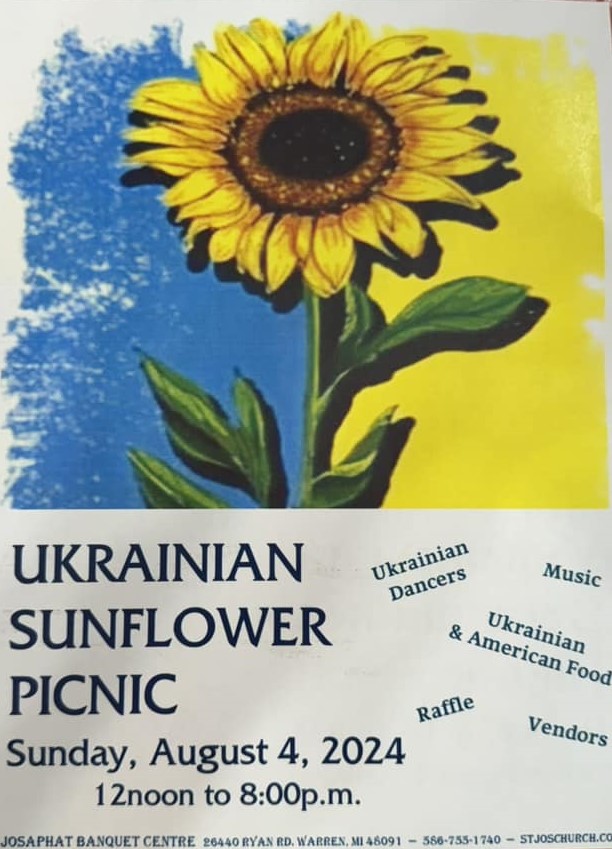 Ukrainian Sunflower Picnic