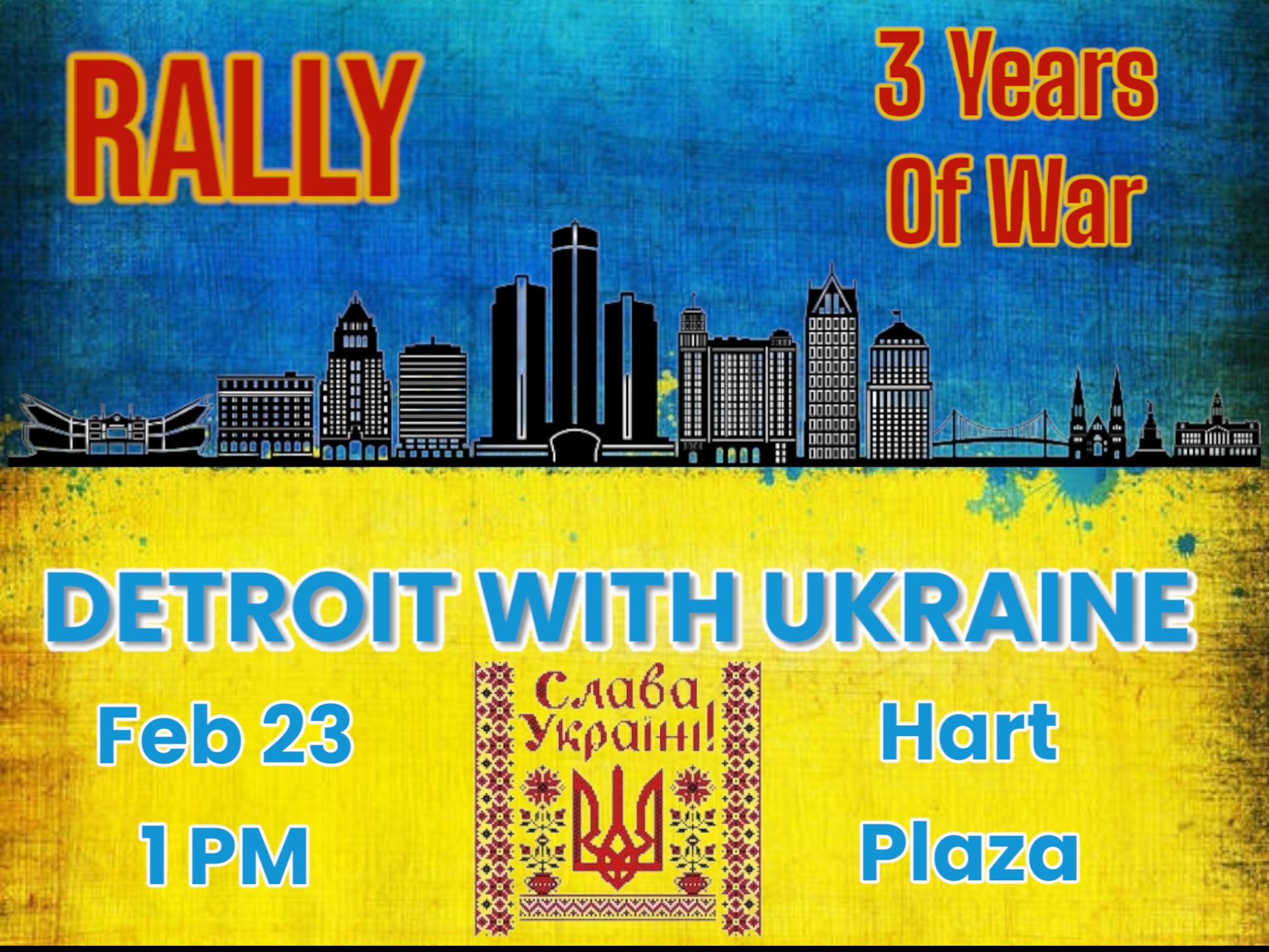 Rally "Detroit with Ukraine"